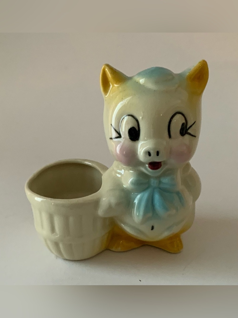 Vintage Porky Pig Planter